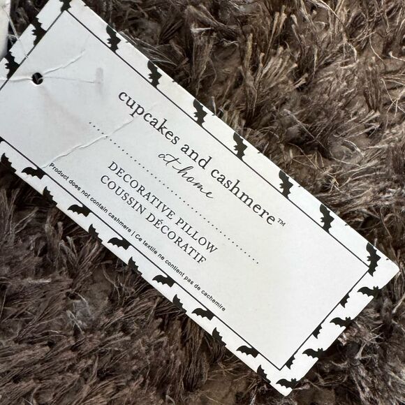 🎃 Cupcakes and Cashmere Halloween Decorative Pillow 👻 NWT - Picture 4 of 4